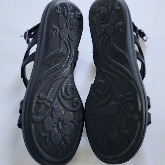 Comfort Wave by Easy Street Black Sandals Size 8Wide NWOT - Picture 6 of 6